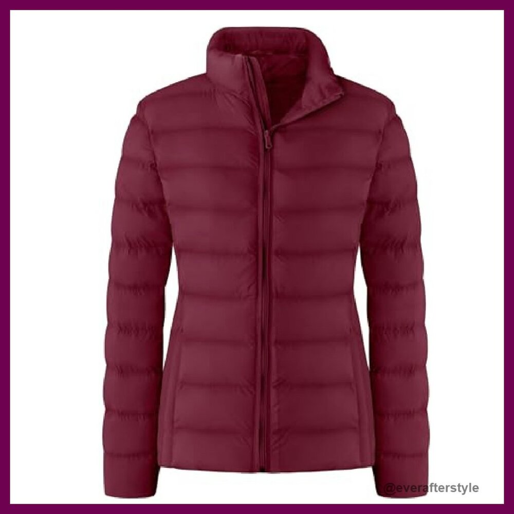 Packable Puffer Jacket Windproof Lightweight Wint… - image 2